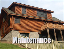  Nakina, North Carolina Log Home Maintenance